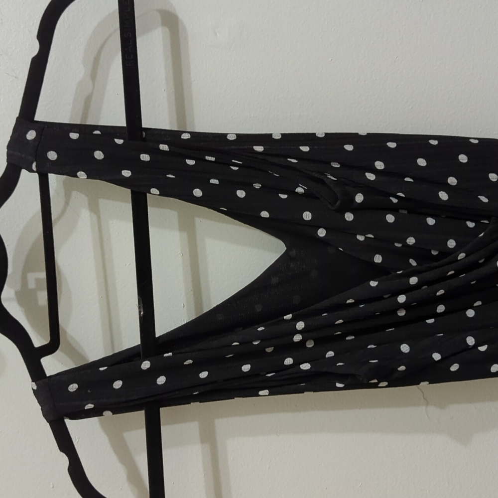 NWOT Eci Polka Dot Jumpsuit